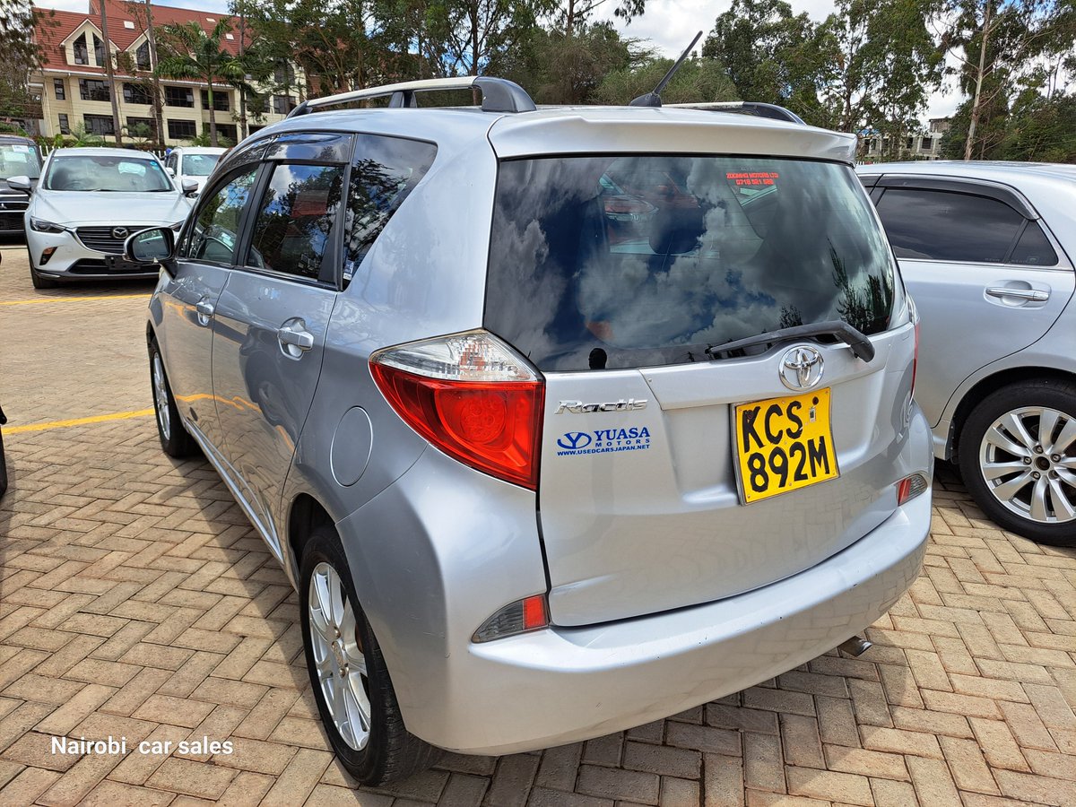 MackenzieAlesk's tweet photo. TOYOTA RACTIS 

✅ Year: 2013
✅ Engine Capacity: 1,500cc Petrol
✅ Transmission: Automatic (CVT)
✅ Drive: 2WD
✅ 5-Seater
✅ Fuel Efficient
✅ Spacious & Comfortable Interior
✅ Power Windows & Central Locking
✅ ABS & Airbags
✅ Alloy Wheels
✅ Clean & Reliable Buy & Drive

Asking price 980,000ksh negotiable upon viewing  
Trade-in accepted  
Contact Alex 0704-342252 

#nairobicarsale #carsonsalekenya #ToyotaRactis #toyota