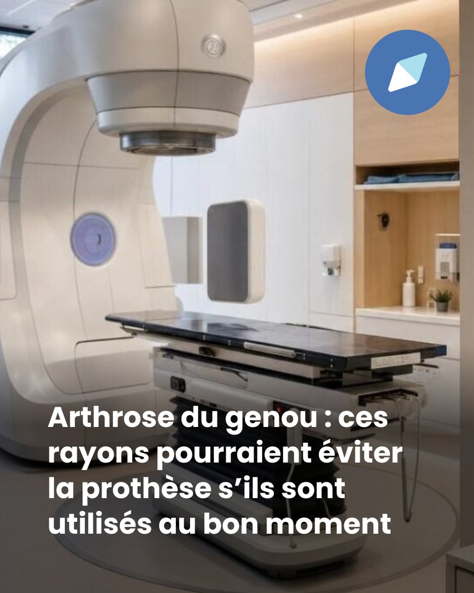 doctissimo's tweet photo. 🔗 https://t.co/w611DSZb9R
Une radiothérapie à très faible dose pourrait freiner l'arthrose du genou et réduire le handicap, selon un suivi sur 12 ans de 300 patients. https://t.co/gW8qEDgMm4