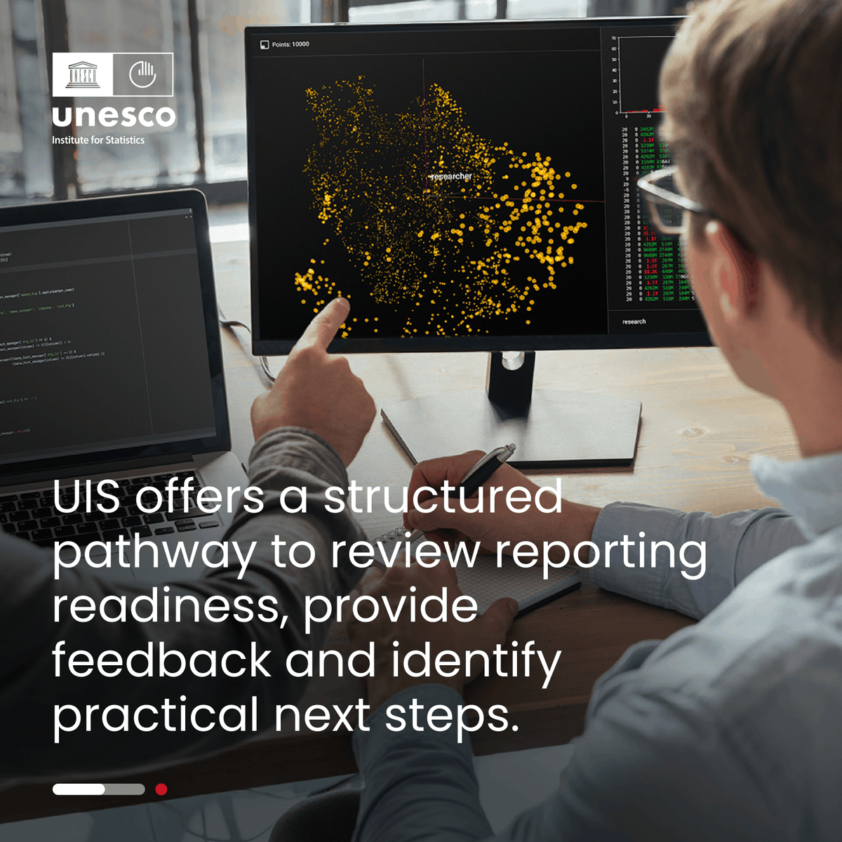 UNESCOstat's tweet photo. How can national learning assessments support SDG 4.1.1 reporting?
A recent UIS webinar presented a structured pathway for countries to review existing evidence, assess reporting readiness and identify practical next steps.
Watch now https://t.co/iDC2YWpZhI
#SDG4 #UIS https://t.co/tyAioYqysd