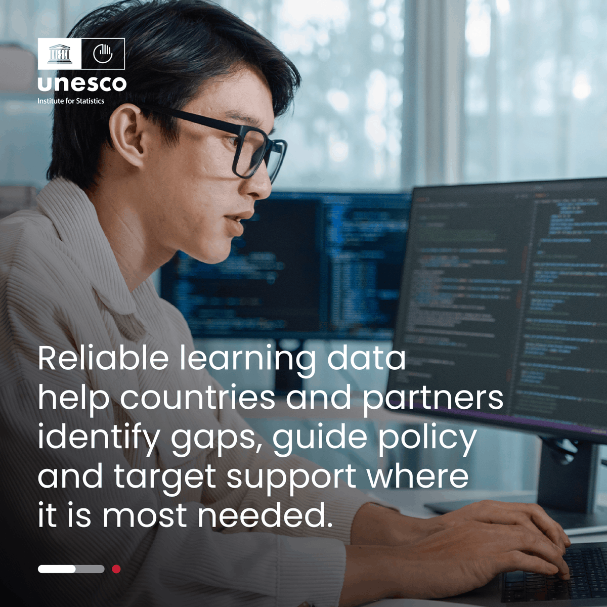 UNESCOstat's tweet photo. How can national learning assessments support SDG 4.1.1 reporting?
A recent UIS webinar presented a structured pathway for countries to review existing evidence, assess reporting readiness and identify practical next steps.
Watch now https://t.co/iDC2YWpZhI
#SDG4 #UIS https://t.co/tyAioYqysd