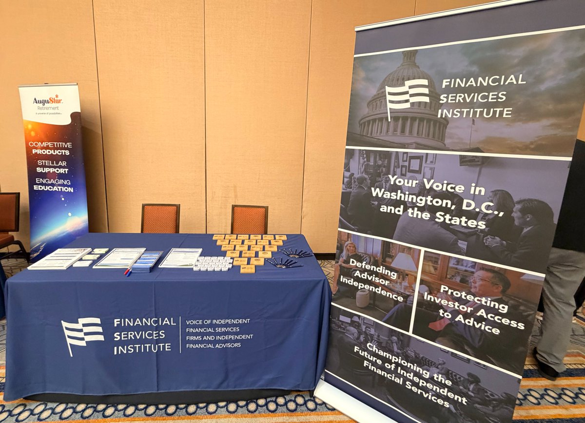 FSIwashington's tweet photo. We’re in Chicago for the J.W. Cole 2026 Symposium!  

Attending? Stop by Booth 33 to learn how our advocacy, resources, and member benefits support independent financial advisors and their businesses.  

#IndustryEvents
#MembershipBenefits
#FinancialAdvisors https://t.co/q9pUezeUPo