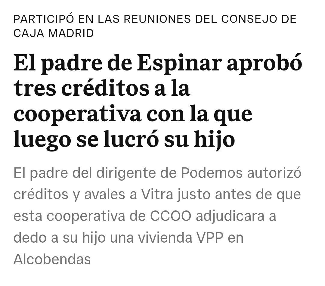 ibaimv's tweet photo. Españita no te la pasas. @RamonEspinar dando lecciones... de lo que sea. Este termina fundando partido con Girauta, Diez, Olona y el falangista obrero. https://t.co/l8Q6ElBhwk