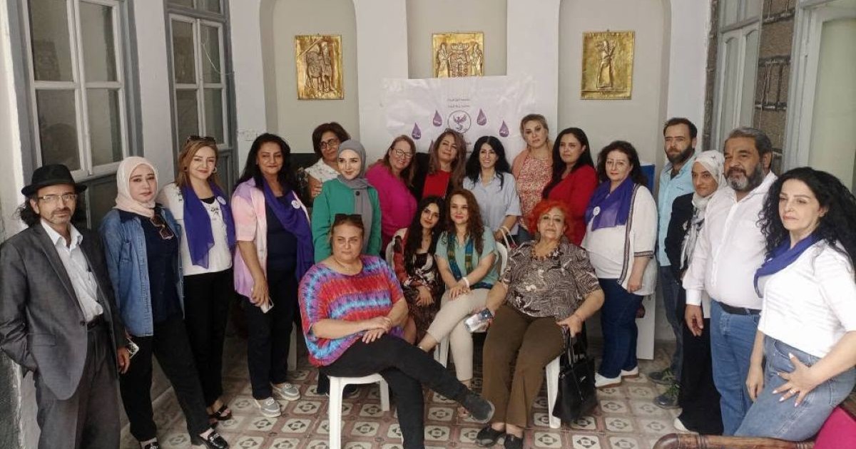 SyriacPress's tweet photo. Izla Women’s Foundation holds lecture on women’s mental health in Daramsuq
#IzlaWomensFoundation #WomenInSyria #MentalHealth #SyrianWomen #WomensHealth #Damascus #Daramsuq #Syria #WomenEmpowerment
https://t.co/NdBuFXZ15E https://t.co/WGWN1mjQfm