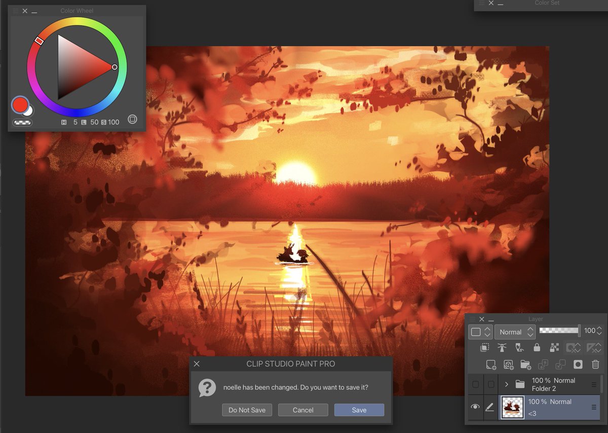 aiskrimsndy's tweet photo. kriselle deltarune in my painting class homework as if i didn't specifically choose this bg for them https://t.co/VEVCvnJ5mE