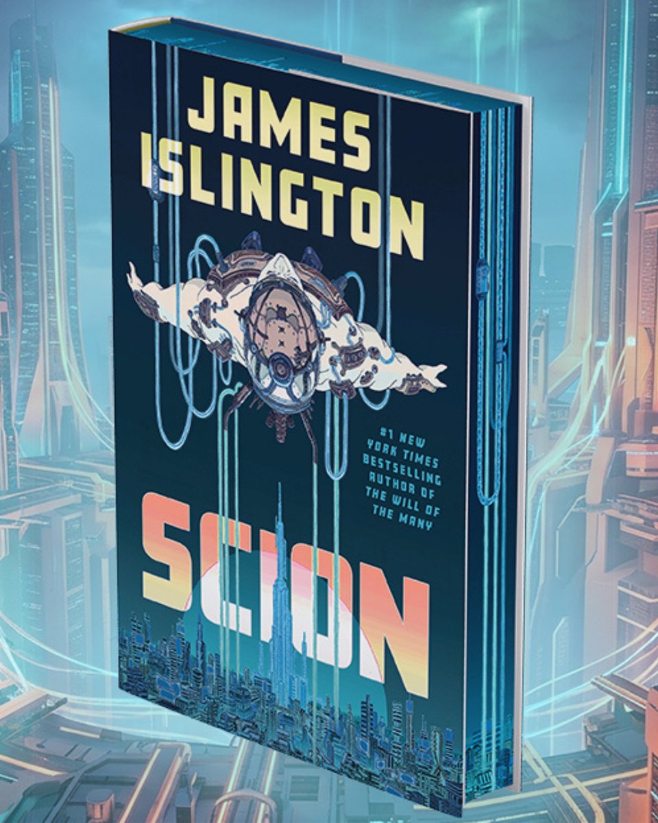 SimonSchusterCA's tweet photo. JOHN WICK meets GHOST IN THE SHELL in SCION, the first book in James Islington’s new cyberpunk series! SHOP NOW! https://t.co/5oDlgtyUD0 @IslingtonJames https://t.co/gxyg5RhN1X
