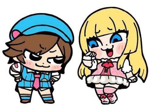linashalo's tweet photo. im getting these two put on a rug soon i love them so much 🤤🤤🤤 #asulili #tekken https://t.co/1iA5Fs5Htz