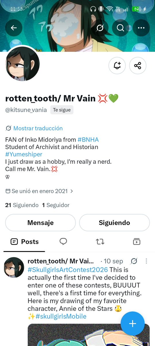 But994172489253's tweet photo. Siempre lo digo, pero yo no soy quien hace los dibujos que aveces subo jajaja, casi todo el arte es de mi mejor amiga :3 
Les dejo su perfil para que le sigan
Realmente se lo merece (⁠๑⁠´⁠•⁠.̫⁠ ⁠•⁠ ⁠`⁠๑⁠) https://t.co/kFvQnNMV3b