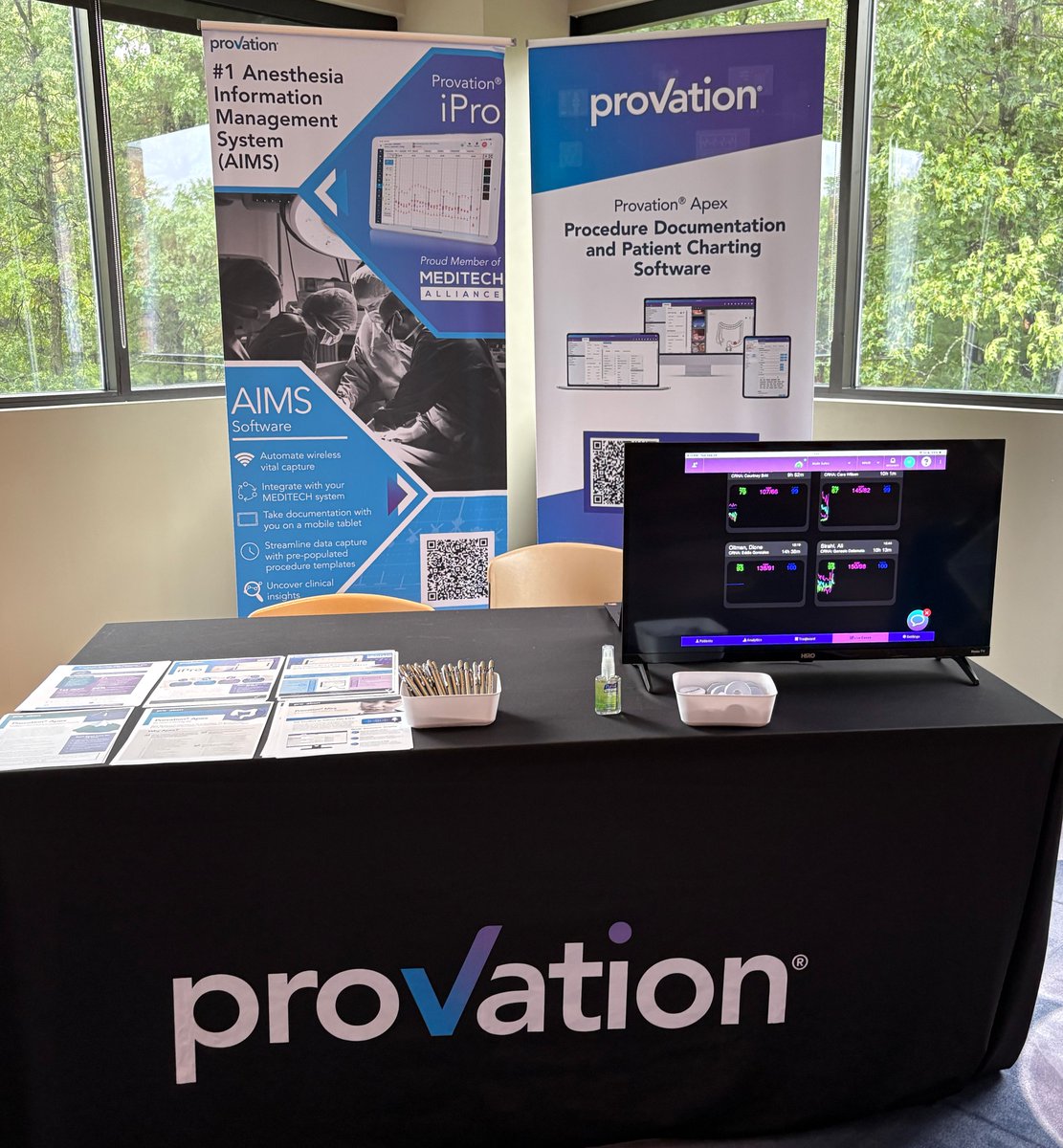 provationmed's tweet photo. We're at MEDITECH LIVE today! Stop by our table to see:
Provation® iPro - anesthesia information management system (AIMS) software that integrates with MEDITECH.
Provation® Apex - procedure documentation & patient charting software.
See them live!
#MEDITECHLIVE #HealthIT https://t.co/GwPTtKsddh