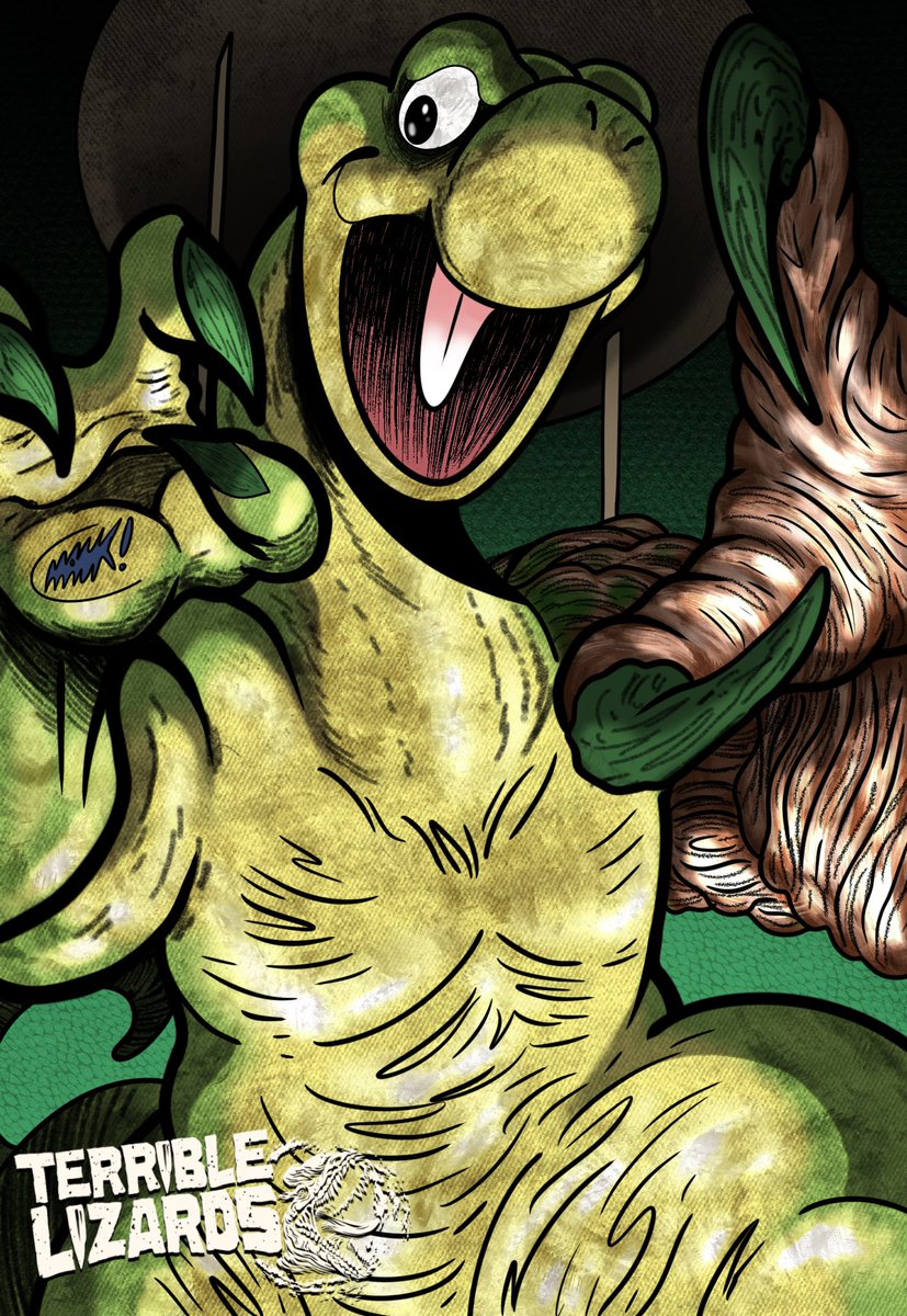 MackAttackArt's tweet photo. #Terriblelizards - Benji is done https://t.co/FZjZXhG9Kt