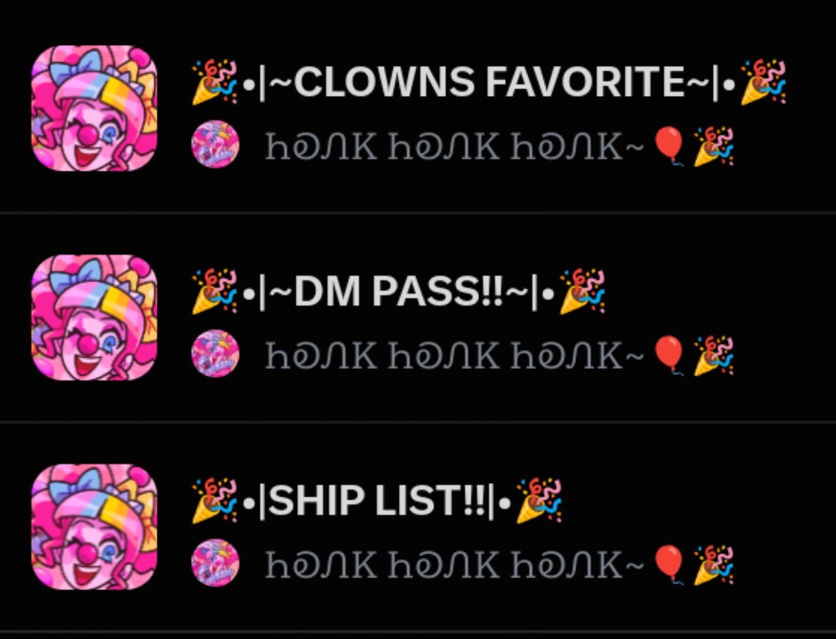 CLOWN_LOVER69's tweet photo. ᅠ
  
ᅠ 
ㅤ
ㅤ🎉 I DID A THING !!🎈

↻  +  ♡︎ https://t.co/t76NYrBTjs