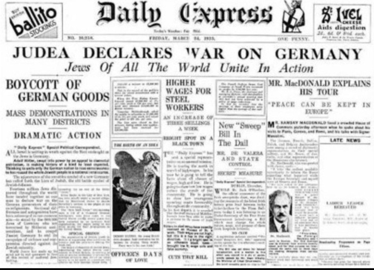 rahatdesu's tweet photo. If judea never declared war against Germany, the casualty would be 0 right? (Using the same logic as they use *October 7th*) https://t.co/4LwLVbh5cH