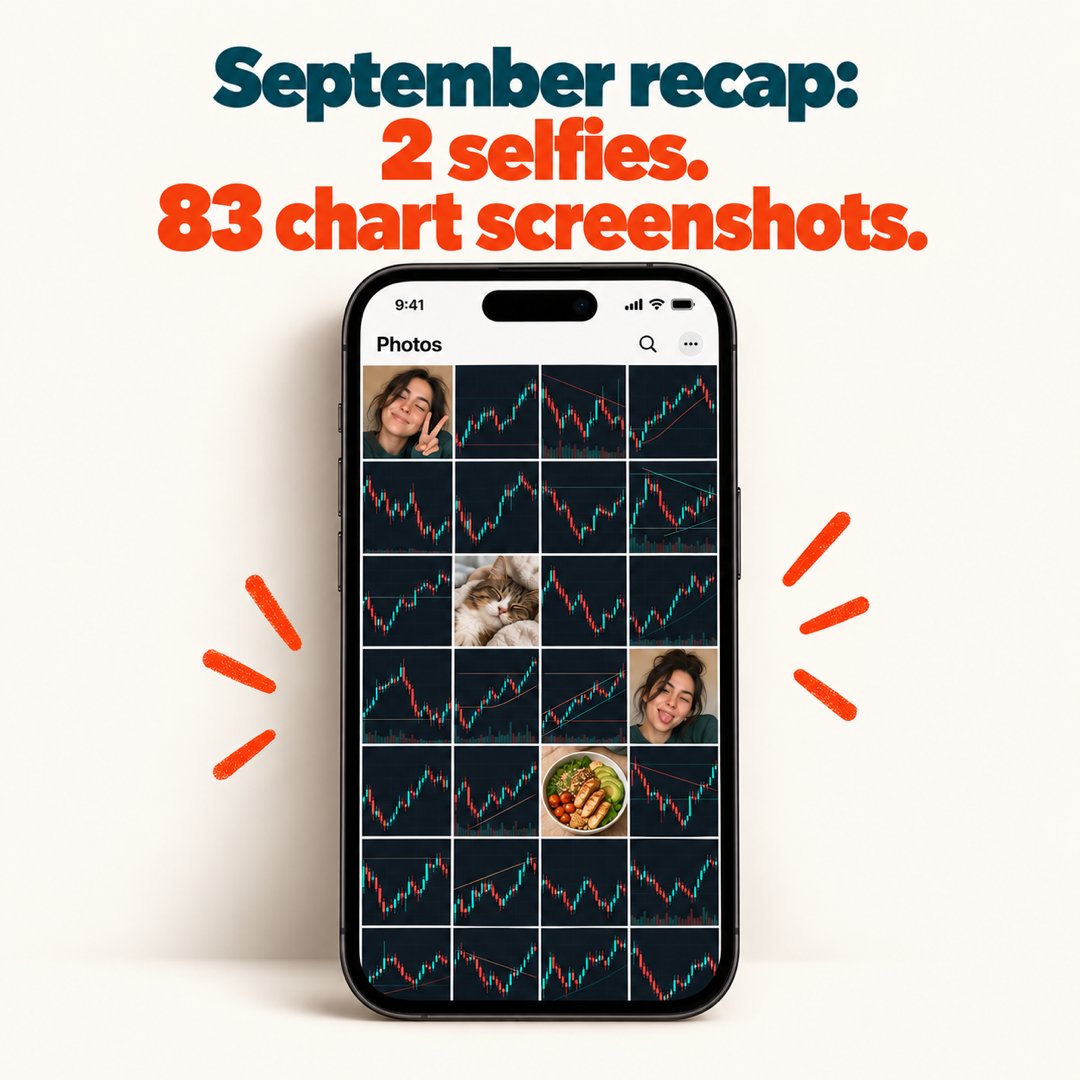 vantagemarkets's tweet photo. September photo dump looking suspiciously like technical analysis. ๐ฑ๐
The cat and lunch made the cut, though. Anyone elseโs gallery look like this? ๐ https://t.co/n6KA8vZmGt
