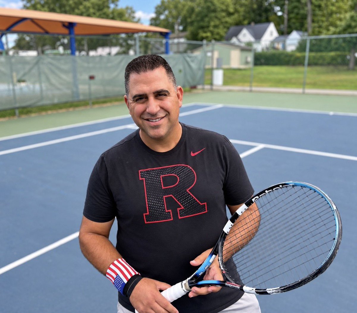 HarryCicma's tweet photo. Grateful for the Fall Foliage … New Jersey Tennis workout 🍂 https://t.co/ODxtd0WLTF