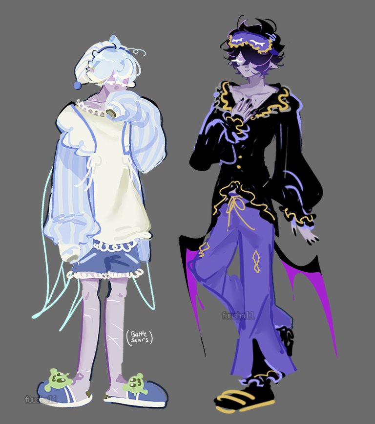 fuusha11's tweet photo. #blackbell outfits and small hc https://t.co/hv6TAoRjtp