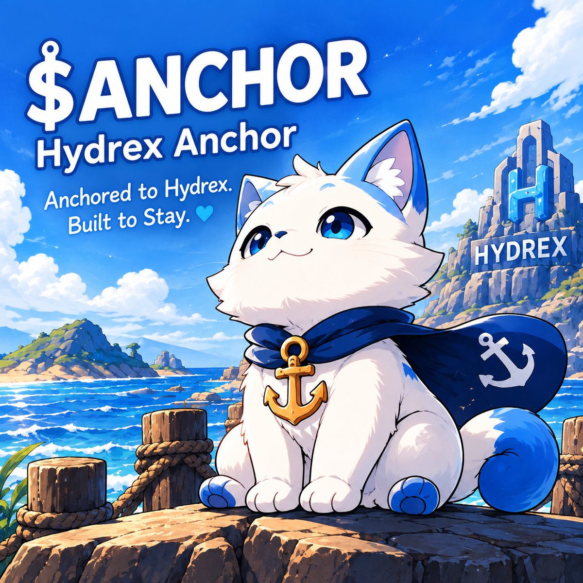 hydrexanchor's tweet photo. Meet Anchor Cat. ⚓🐱
Still here. Always anchored. 💙 https://t.co/QxTrcLXcCk