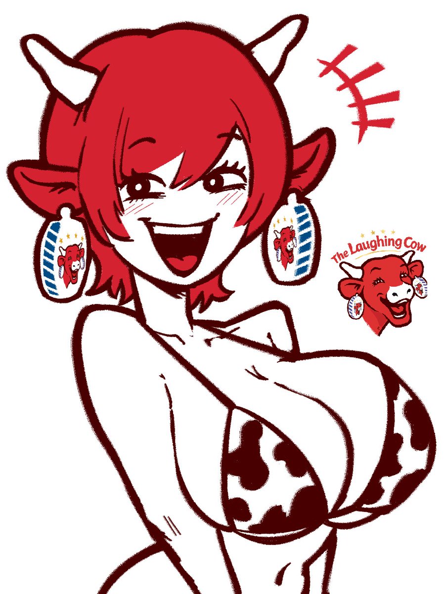 ATOMIKSAICO's tweet photo. The Laughing Cow https://t.co/FYihSBJfqk