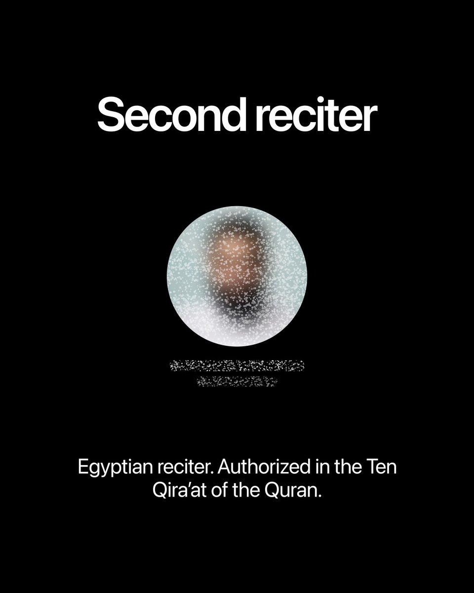 quranifyapp's tweet photo. New reciters are coming to Quranify 😍

Can you guess who they are?
Drop your answers below👇🏼 https://t.co/NSsmtDSjxk