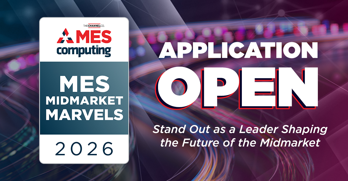 MES_Computing's tweet photo. Coming off an incredible 3 days at #MES Fall 2026, we're reminded that our midmarket community is powered by visionary IT leaders, and now is the time to recognize those leaders. Our MES Midmarket Marvels application is open. Nominate or apply today! https://t.co/33ZRvM1yfm. https://t.co/b5rAOaqECD