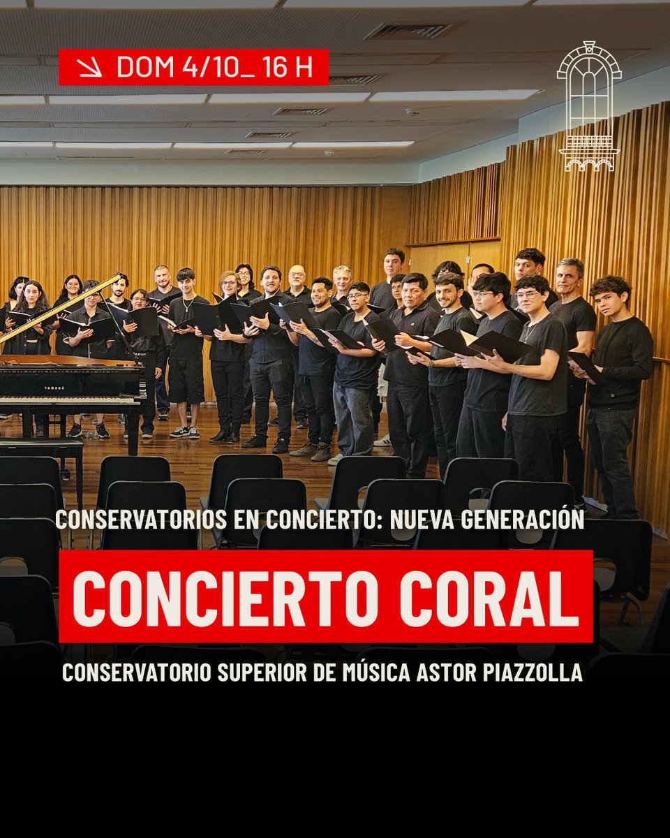 UsinadelArte's tweet photo. Concierto coral en la Usina 

Más de cien voces se reúnen en la Usina para un concierto del Conservatorio Superior de Música Astor Piazzolla, a cargo de las cátedras de práctica coral del magíster Pablo Clariá. https://t.co/YyTgr1134I