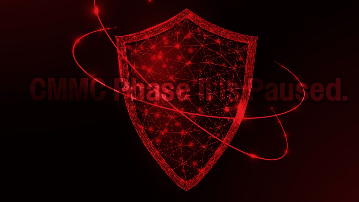 ThinkRed's tweet photo. A changed deadline does not change the risk.

CUI remains a target and compliance gaps can grow during a pause. Our viewpoint explains how #DIB contractors can strengthen operational readiness and prepare for what comes next: https://t.co/YmtQghcfTX

#CMMC #Cybersecurity https://t.co/kUKz6LKHaJ