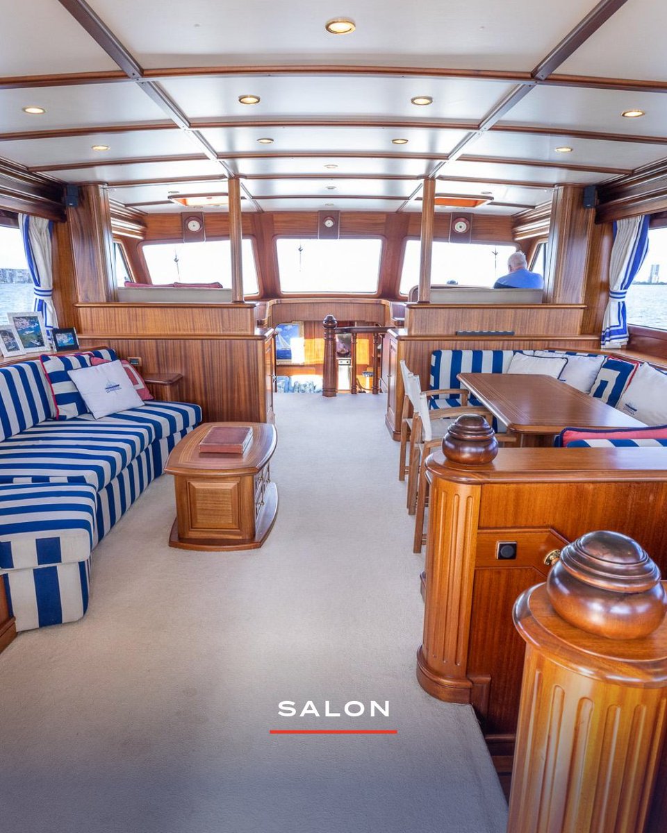LukeBrownYachts's tweet photo. Interior Spotlight: ESSENCE, a 2006 Vicem 85 Classic in Palm Beach. Two rich wood salons, a king master suite with full-beam en suite, and 3 staterooms built for real cruising comfort. Offered at $1,395,000. Contact broker Paul Denton, 386-295-4668, pd@lukebrown.com.
#Vicem85 https://t.co/ZmmB0kEf50