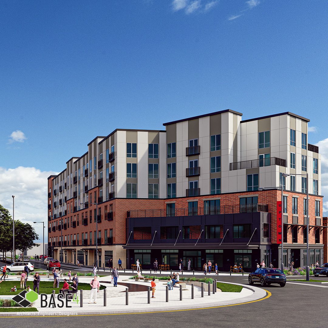 Base4_aec's tweet photo. Good multifamily design is not just about fitting units.
It is about making it work better for the site, the resident, and the developer.
Uptown East & West, Normal, IL, shows that balance.
#BASE4 #BuildCheaperFaster #MultifamilyDesign #RevitDesign #DesignStrategy https://t.co/mfmrMy2X4b