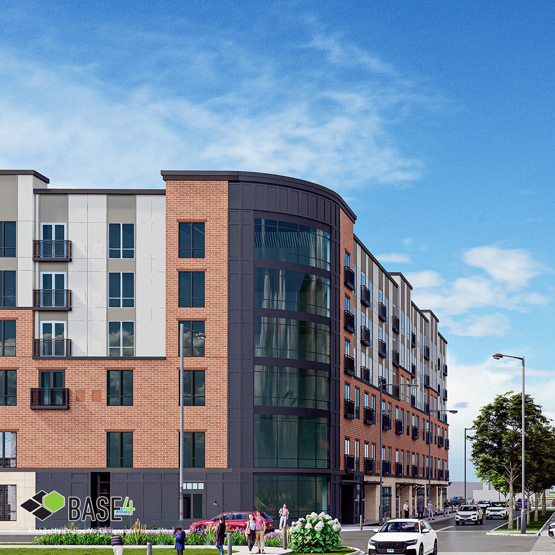 Base4_aec's tweet photo. Good multifamily design is not just about fitting units.
It is about making it work better for the site, the resident, and the developer.
Uptown East & West, Normal, IL, shows that balance.
#BASE4 #BuildCheaperFaster #MultifamilyDesign #RevitDesign #DesignStrategy https://t.co/mfmrMy2X4b