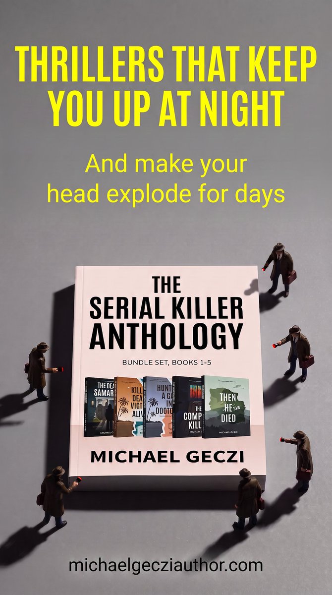 MichaelGeczi's tweet photo. Every investigation begins with one question. "What really happened?" In these five novels, the obvious answer is almost always the wrong one. Enjoy stories that keep you guessing till the end? This anthology is for you. Download all five today and save. https://t.co/4MyHuZc76A https://t.co/4pYo8ANgpe