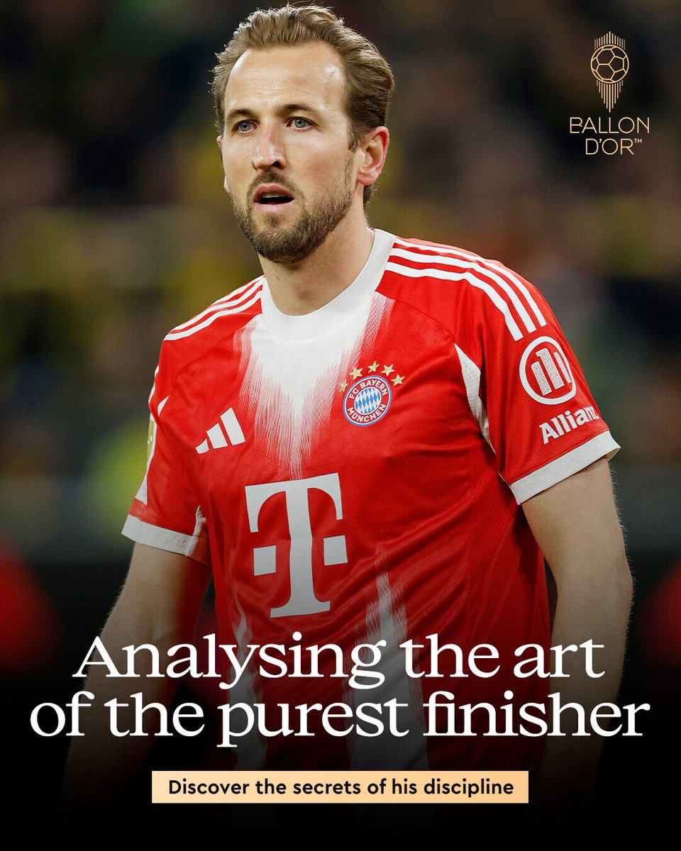 ballondor's tweet photo. THE ART OF THE PUREST FINISHER 🏴󠁧󠁢󠁥󠁮󠁧󠁿⚽️

A deep dive into the technique, intelligence, and execution that make Harry Kane one of the most complete #9s of his generation.

Read the full tactical analysis ➡️ https://t.co/xT8yD0XspF

#ballondor #harrykane #bayern https://t.co/2K4hE1pQjU
