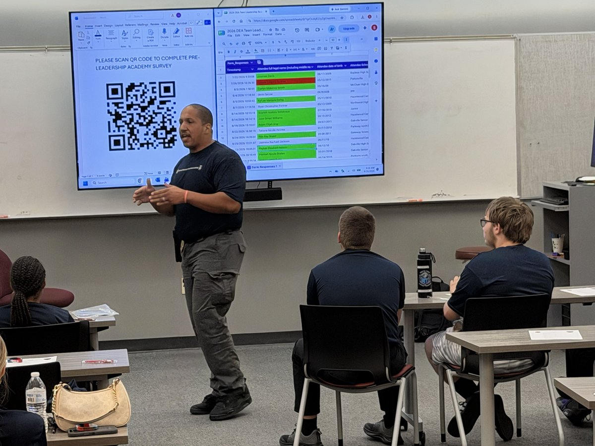DEASTLOUISDiv's tweet photo. We're excited to share that DEA St. Louis, through Operation Engage, teamed up with @StLouisCoPAL1 to host the 2026 Teen Leadership Academy! Over 70 amazing middle and high school students from all across St. Louis County and City joined us for a full day of learning and fun. Thank you to everyone who participated and made it a special event! Attendees gained valuable insights in leadership, application and interviewing skills, social media safety, anti-bullying, and drug education and prevention. We're already looking forward to next year and can't wait to see you there! @DEAHQ @STLCC @MeganMeierFndn @stlcountypd @TheJusticeDept