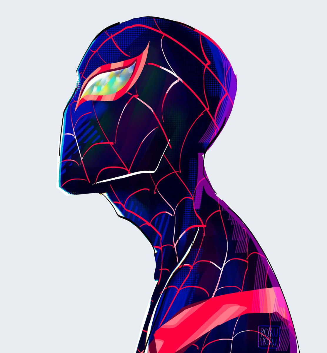 rokuhoku_'s tweet photo. simple spidey portrait
#SpiderMan #MilesMorales https://t.co/Prhk9fCgeP