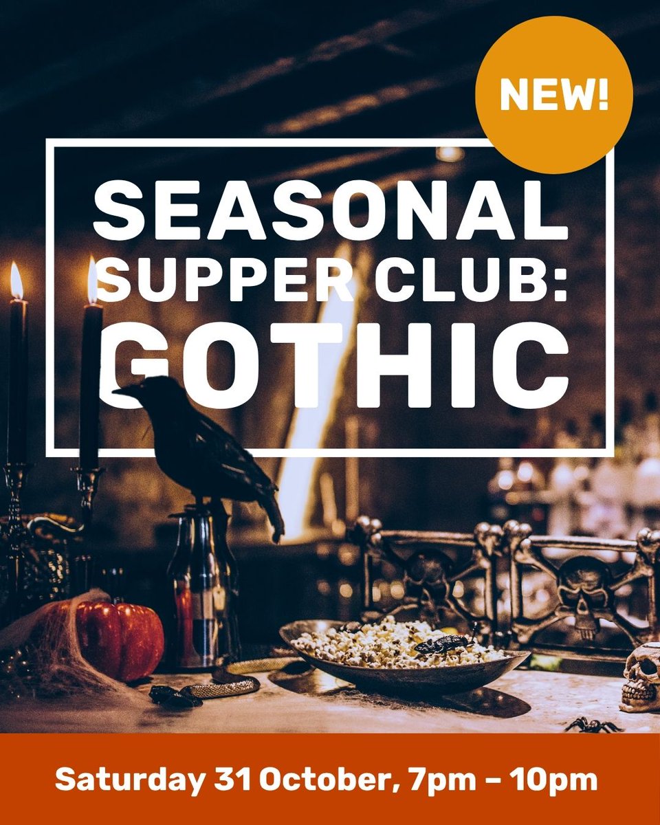 thereaderorg's tweet photo. Soak up the spooky atmosphere at the ultimate Halloween experience for book lovers. Gather for a candlelit supper with beloved tales of mystery and the supernatural between courses.

31 October, 7pm -9pm
The Reader Mansion House, Calderstones Park

Book at https://t.co/1kyQ72w8P7 https://t.co/JT7W9rRtD6