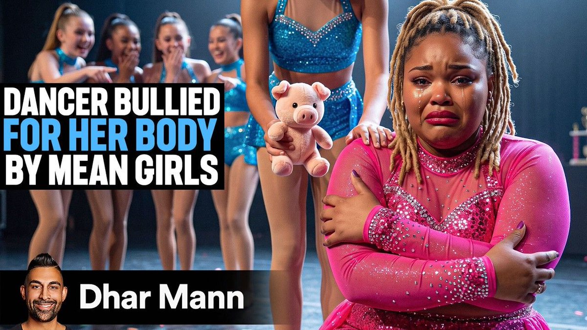 dharmann's tweet photo. Dancer Bullied For Her Body By Mean Girls | Dhar Mann Studios https://t.co/jHV4oZNo5N https://t.co/LiQiO8Qo8W