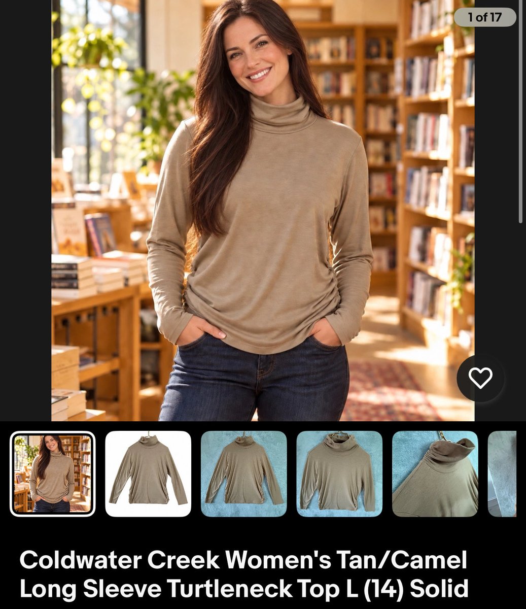 lisnarda6's tweet photo. Check out Coldwater Creek Women's Tan/Camel Long Sleeve Turtleneck Top L (14) Solid https://t.co/SuzHsUNMHQ #eBay via @eBay https://t.co/UmRm5pAhBF