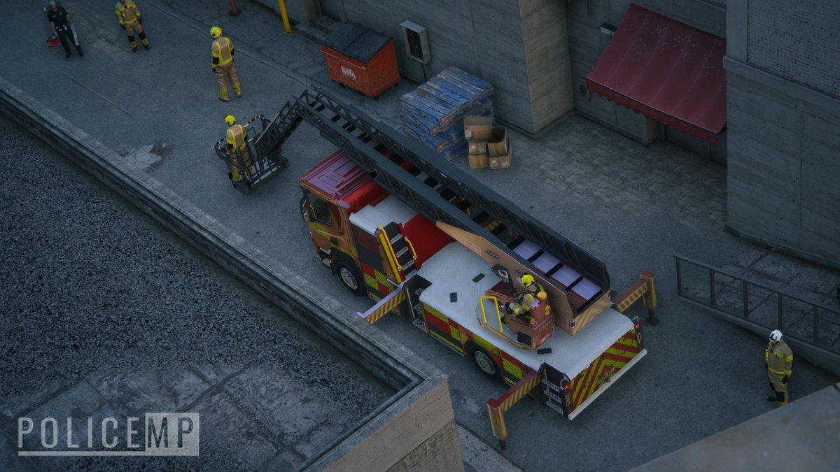 PoliceMP6's tweet photo. Newest ALP that can reach higher rooftops, trees with fully functioning stabilizers, rescue basket and realistic controls Join today at https://t.co/DYXcsXlC8I
#PoliceMP #FiveM #FivemRP #FiveMRolePlay #GTA5 #GTAOnline #GTA #GTAV #RolePlay #FiveMHighlights #FiveMGTA #GTARP #Online https://t.co/2BrZ25UvQb