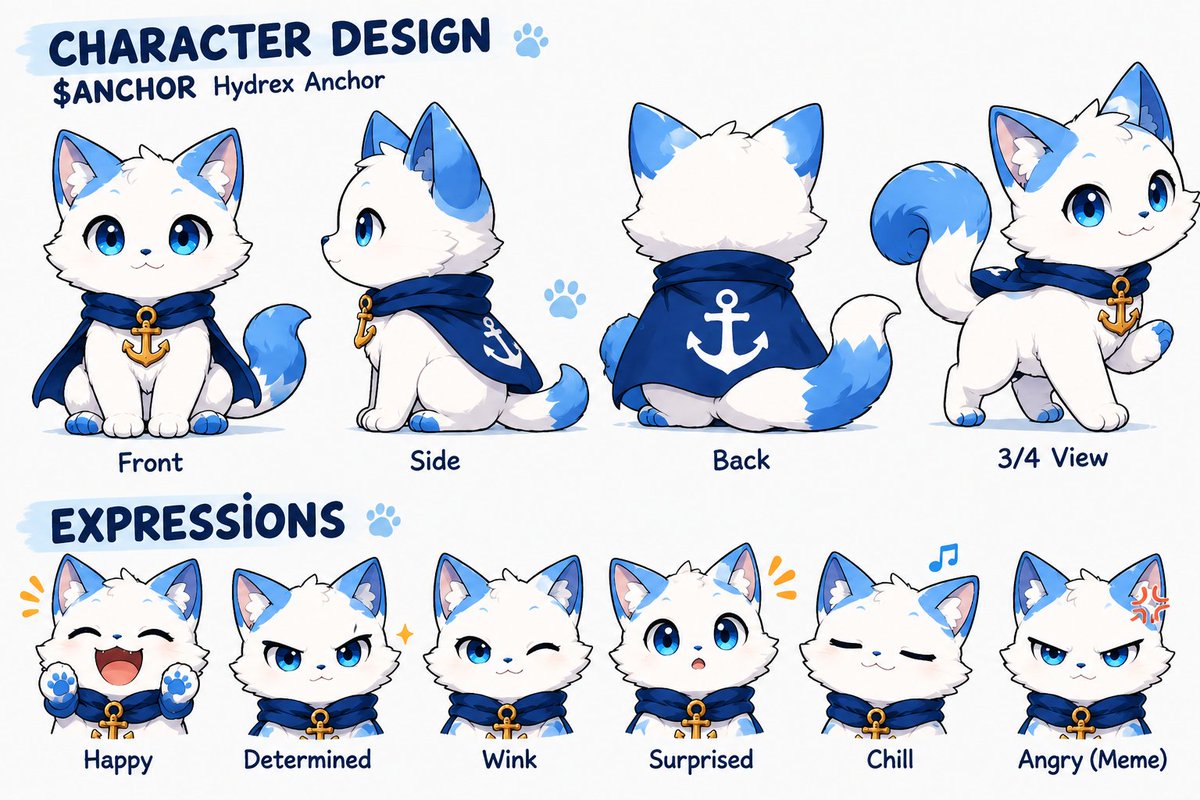 hydrexanchor's tweet photo. Anchor Cat has many moods.
Leaving Hydrex isn’t one of them. ⚓🐱💙 https://t.co/KtAMR6Jysr