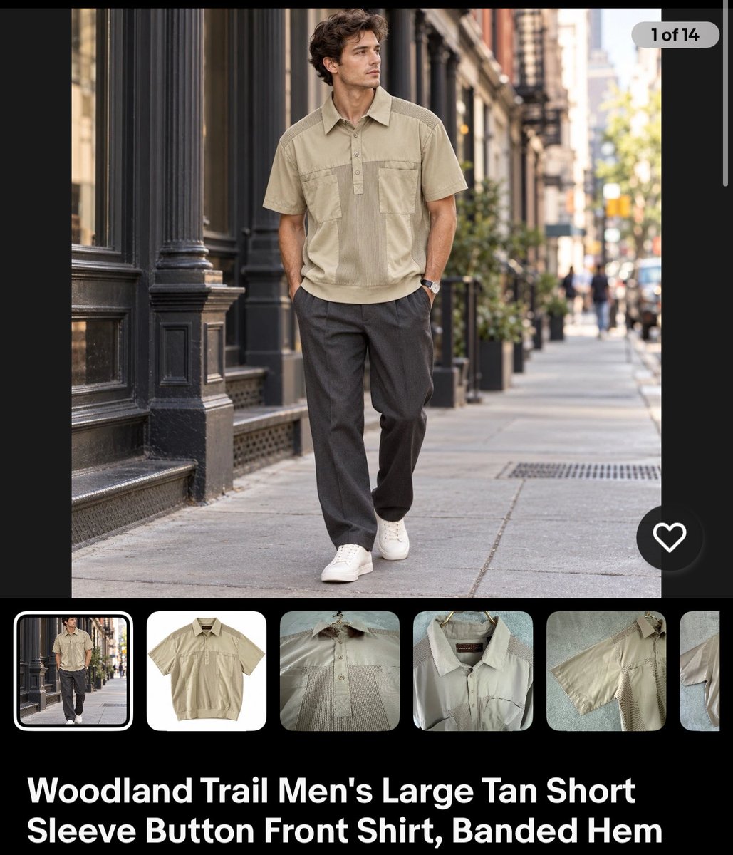 lisnarda6's tweet photo. Check out Woodland Trail Men's Large Tan Short Sleeve Button Front Shirt, Banded Hem https://t.co/QTiIwDKwvD #eBay via @eBay https://t.co/5DJzTGsiLs