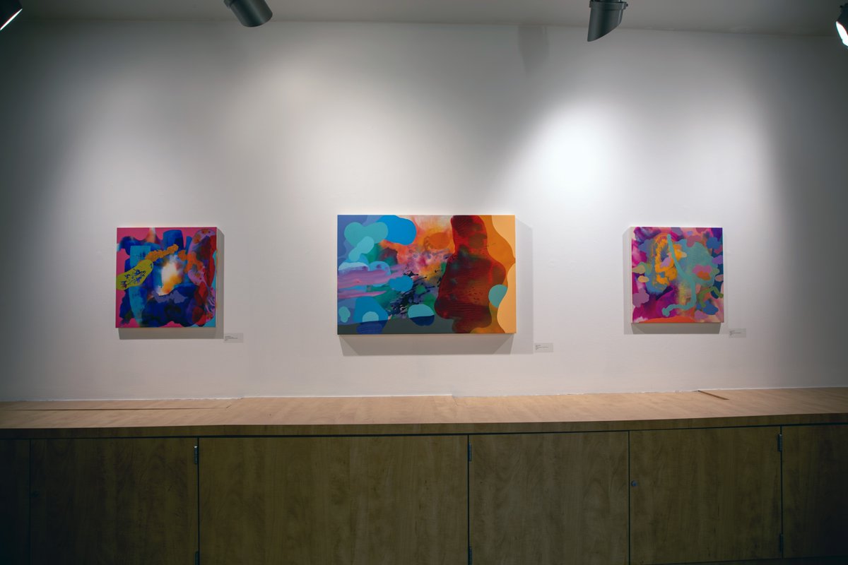 NorcoCollege's tweet photo. Yesterday, we got a chance to see the Art Gallery's exhibit showcasing the Art Faculty Biennial, now open until October 21st. 🎨✨Don't miss out on this incredible chance to experience stunning artworks created by our talented art professors! #NCArtGallery #ArtExhibit https://t.co/0We9aNKgOQ