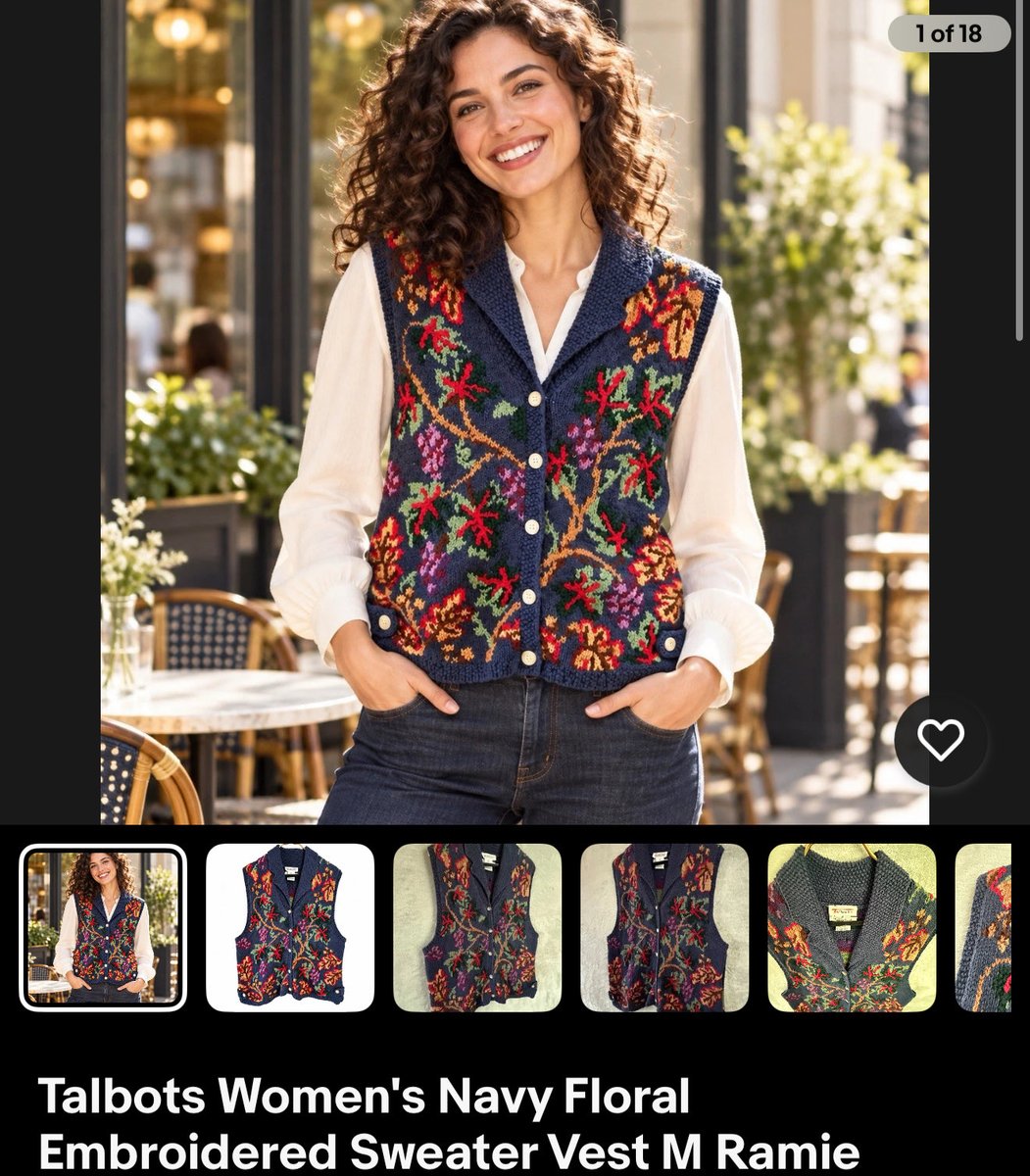 lisnarda6's tweet photo. Check out Talbots Women's Navy Floral Embroidered Sweater Vest M Ramie Cotton Regular https://t.co/pIJIvTHCwG #eBay via @eBay https://t.co/lwmLnA7CXB