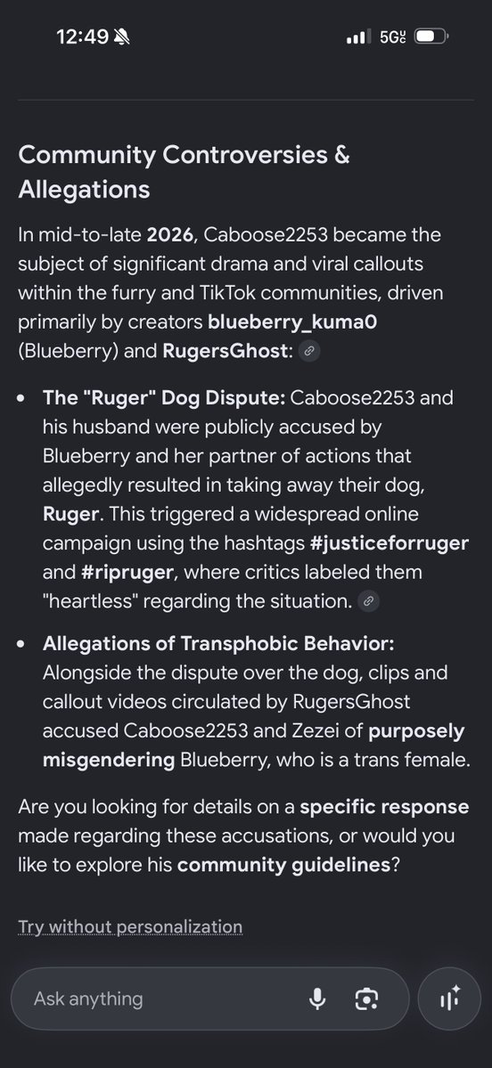 barnyard_bimb0's tweet photo. Hey @DeadbyDaylight @DeviusQC there’s videos showing @CFolfsky known as Caboose2253 on twitch misgendering a trans woman on twitch Use their platform to scam people We ask you is he truly someone you want in your creator program
#answers #furry #scammer #petkiller #justicforruger https://t.co/NHQ65MktiO