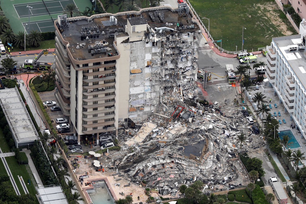 merissahansen17's tweet photo. Didn’t the building where  this information was held in ‘collapse’, then Desantis brought the IDF in to help with ‘cleanup’ https://t.co/kCfFaCOhvx