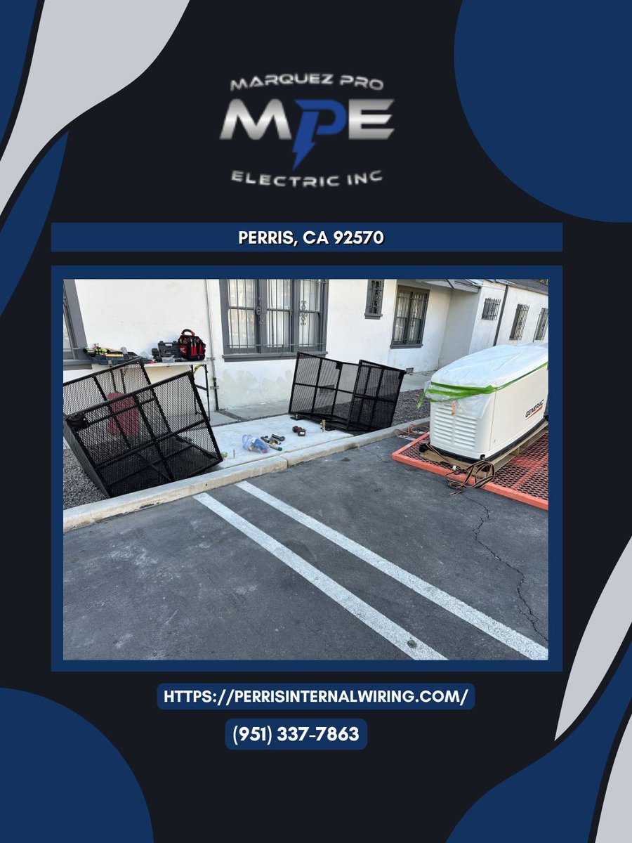 ElectricMarquez's tweet photo. Backup power equipment deserves routine attention to remain dependable. Our generator repair service helps address wear and performance concerns before outages occur. Schedule your service today.
#GeneratorRepair #TrustedService
https://t.co/JihyPtgPBm https://t.co/gzE5eO9IrI