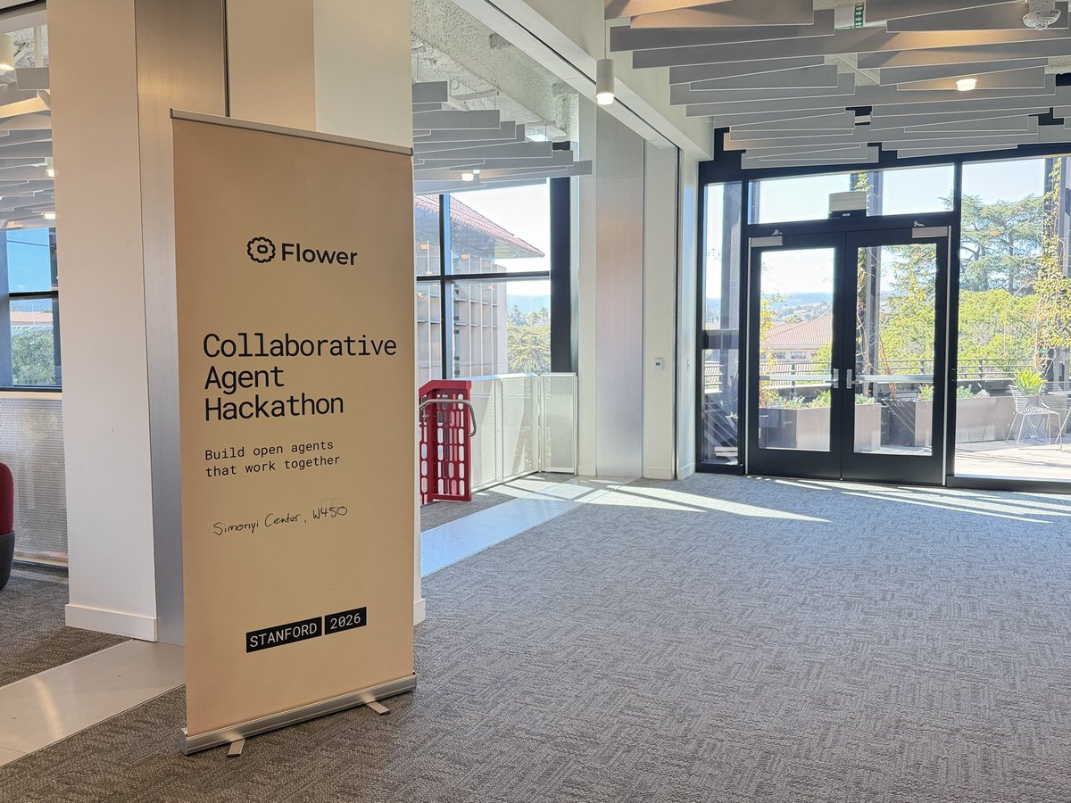 JolinJiao's tweet photo. Collaborative Agent Hackathon
 @Stanford @flwrlabs @nebiusai 

Bringing a $400 robot arm to an agent hackathon.

We will see. https://t.co/VO9yJoMJon