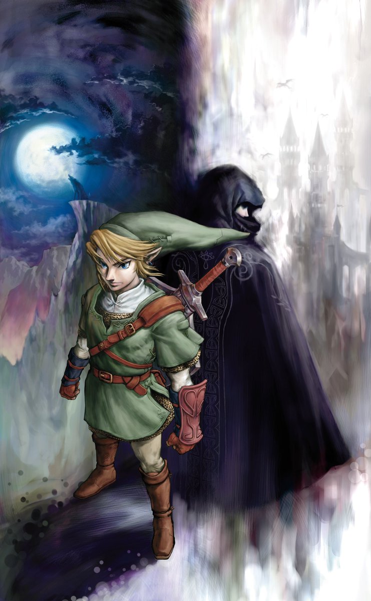 vinlvnd's tweet photo. le niveau des artworks de twilight princess mdrrrr https://t.co/r62OCwruEB
