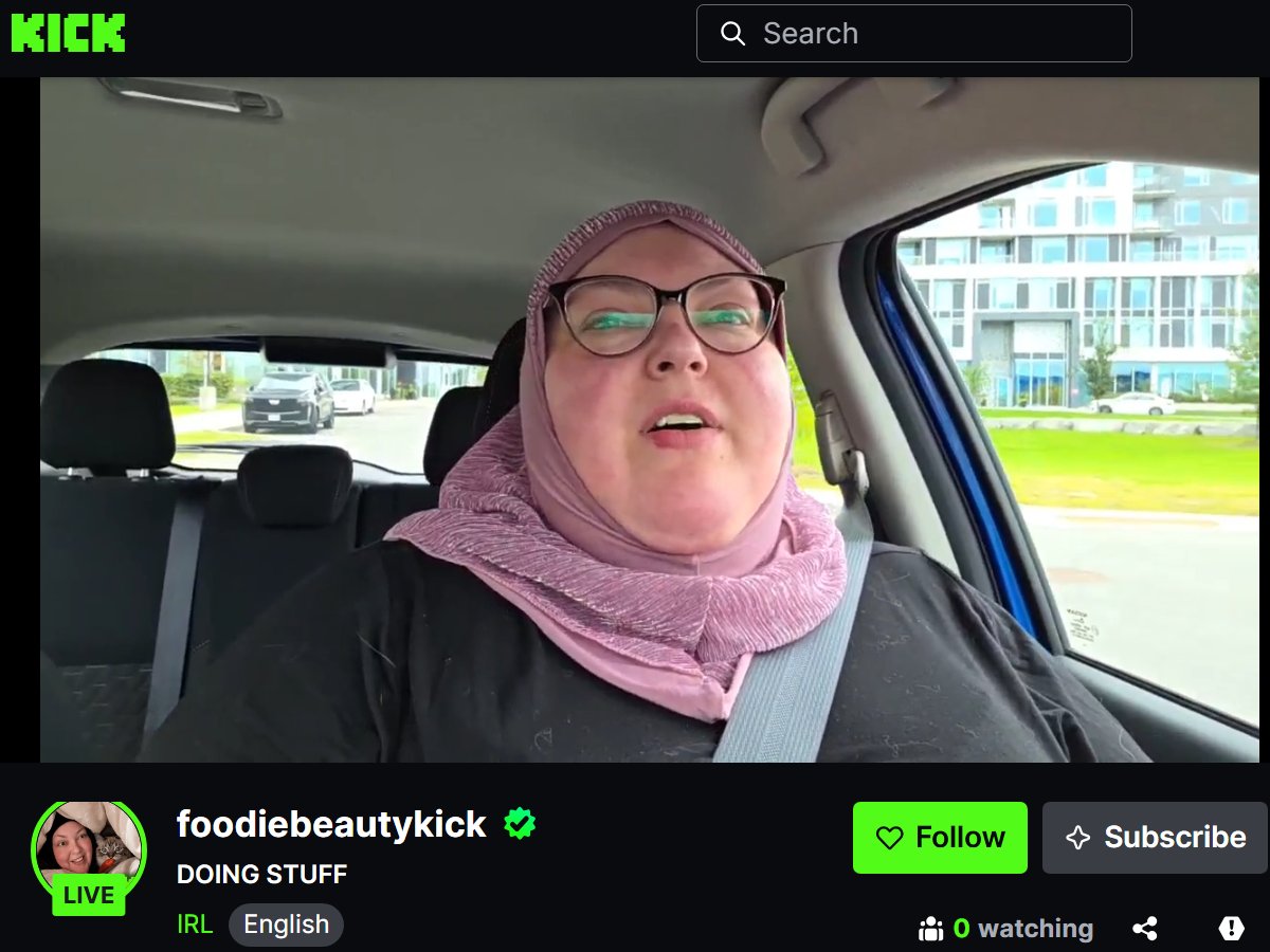 lori_kopf's tweet photo. #FoodieBeauty is live on Kick and NOT going to Syria #GorlWorld! Recrap later hopefully! https://t.co/g1V2wZXJVG