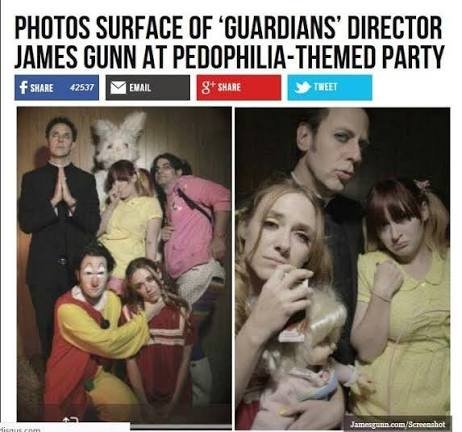 LeSoulKill's tweet photo. @Asterion214 No olvidar que James Gunn tiene varios amigos pedofilos, dos de ellos ex convictos registrados en el registro de depredadores sexuales, y tuvo que testificar en el juicio de uno porque lo invito a una fiesta con temática de pedófilos/abusadores (es el conejo)💀 https://t.co/J6zsmJHSeX