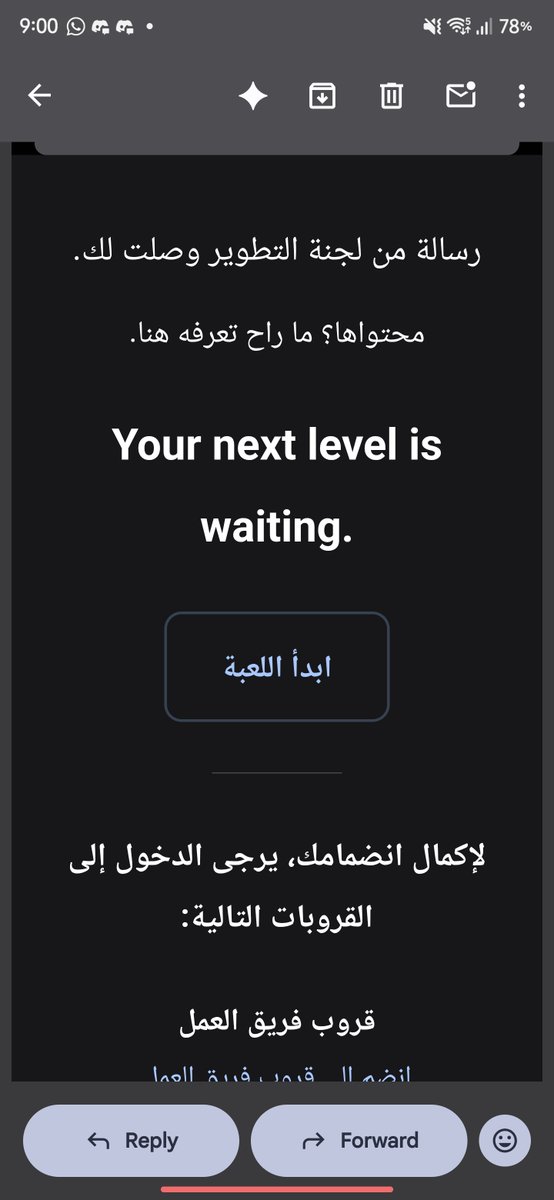 oni68_'s tweet photo. خطوة جديدة في عالم تطوير الألعاب.. سعيد بالانضمام لفريق العمل 🚀
My next level is waiting. Let's build
🕹️
@GDCTaif #GDCTaif https://t.co/IUl6C72VXo