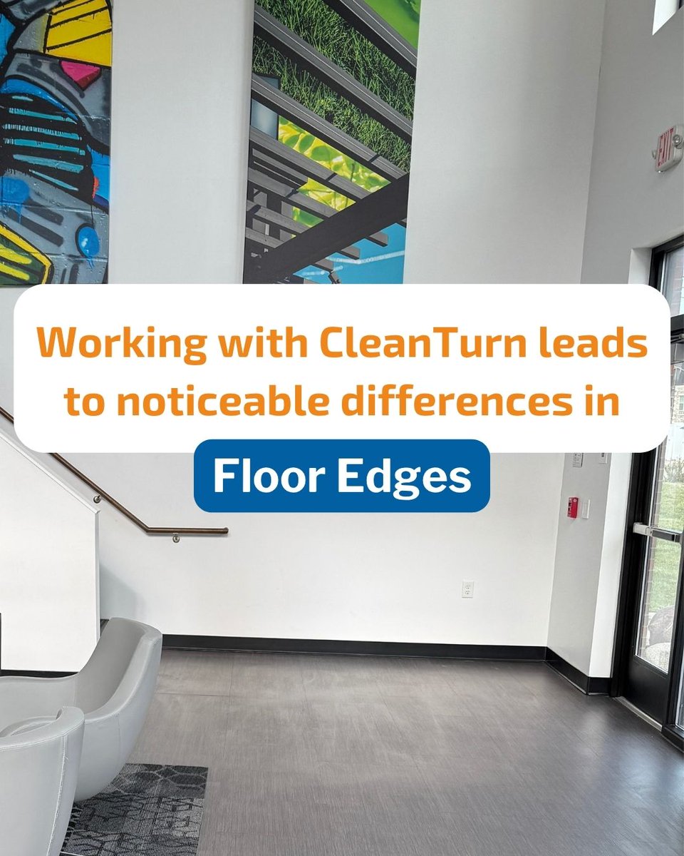 CleanTurnLLC's tweet photo. When you work with us, there will be a noticeable difference in your facility's cleanliness. Contact CleanTurn for a free walkthrough of your facility and learn about the scope gaps we find in your facility.

Contact us at info@cleanturn.com https://t.co/0gdxbOuR5L