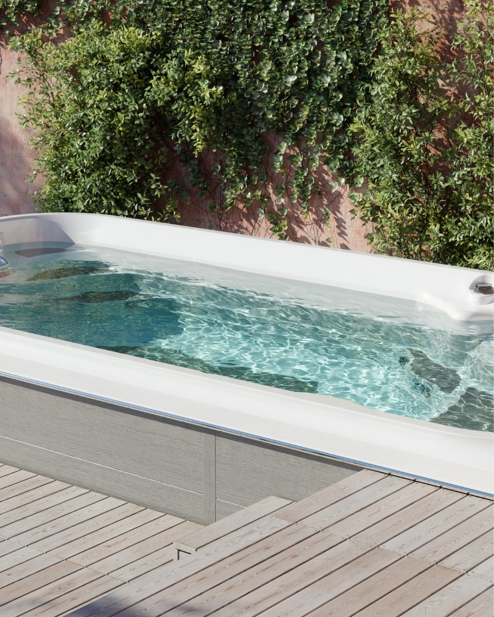 JacuzziOfficial's tweet photo. Movement, recovery, and time to unwind, all in one place. A Jacuzzi® swim spa makes it easier to stay active, slow down, and enjoy more of your outdoor space.

#Jacuzzi #SwimSpa #Hydrotherapy #WellnessAtHome #BackyardWellness #OutdoorLiving https://t.co/LdMgfi0lS2
