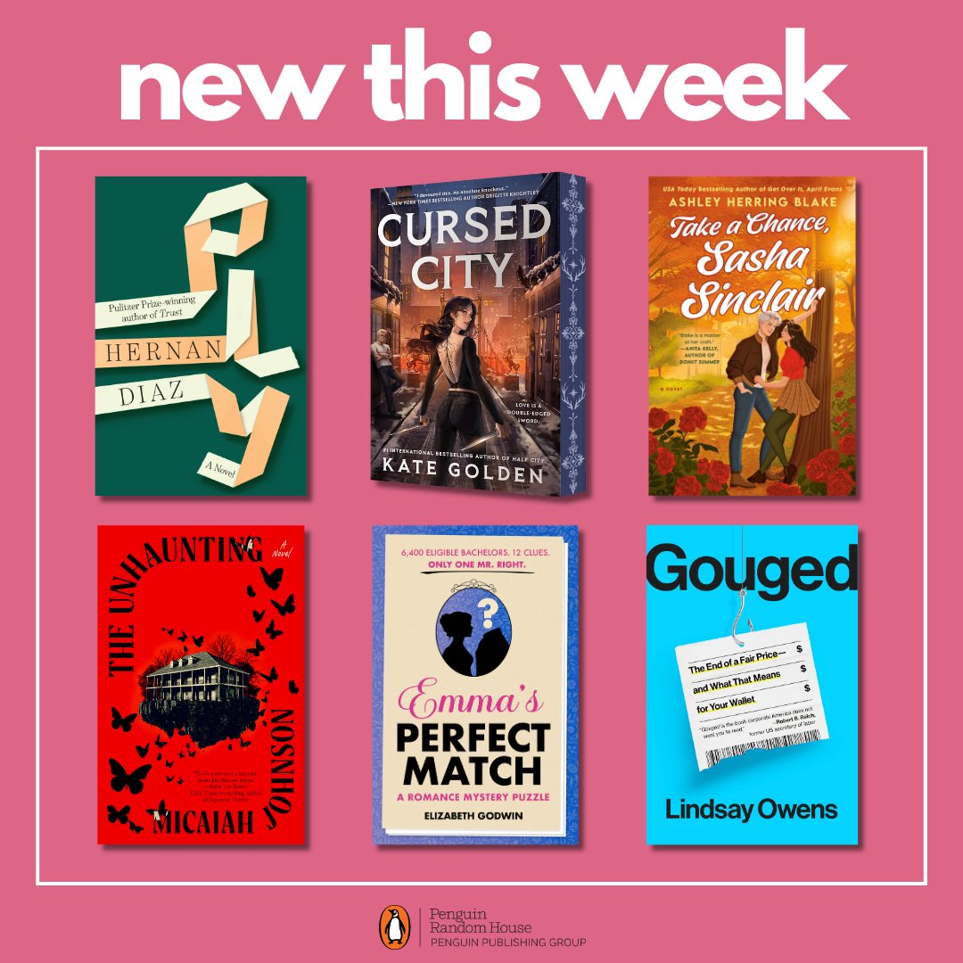 penguinusa's tweet photo. Another great collection of new books for your TBR! 📚 Click here to find your next read: https://t.co/dKAY9eoid0 https://t.co/ctUZBWsj69